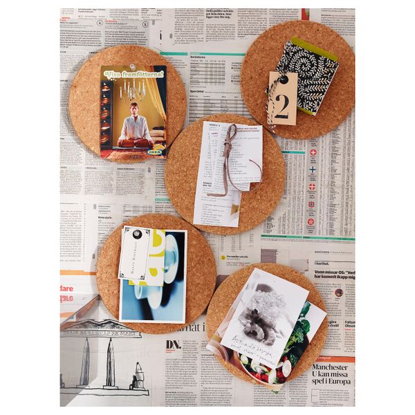 Подставка под горячее, пробка 19 см IKEA HEAT ХИТ 203.728.29 - фото 6