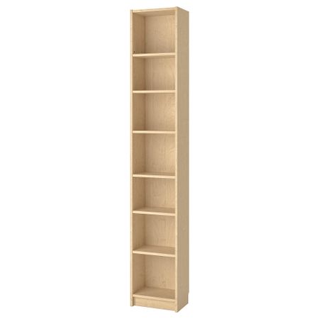 Стеллаж, 40x28x237 см, березовый шпон IKEA BILLY БИЛЛИ 192.177.40