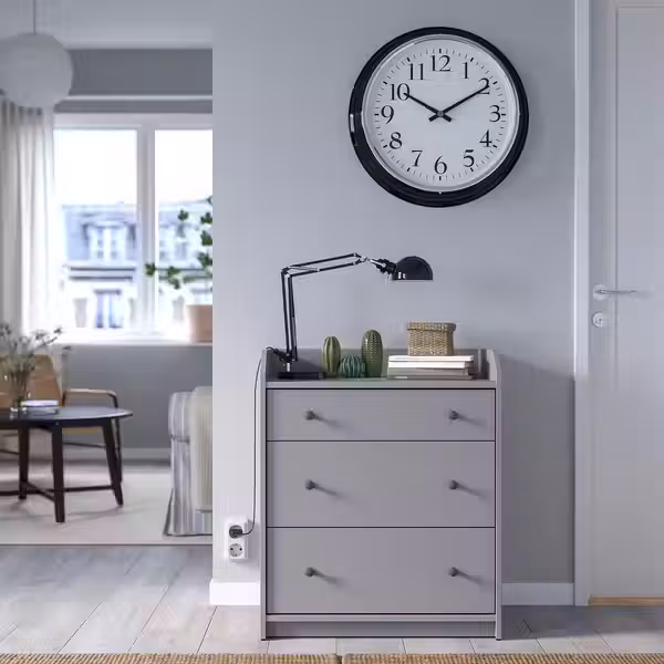 BRAVUR Настенные часы - чёрный 59 см - фото 3