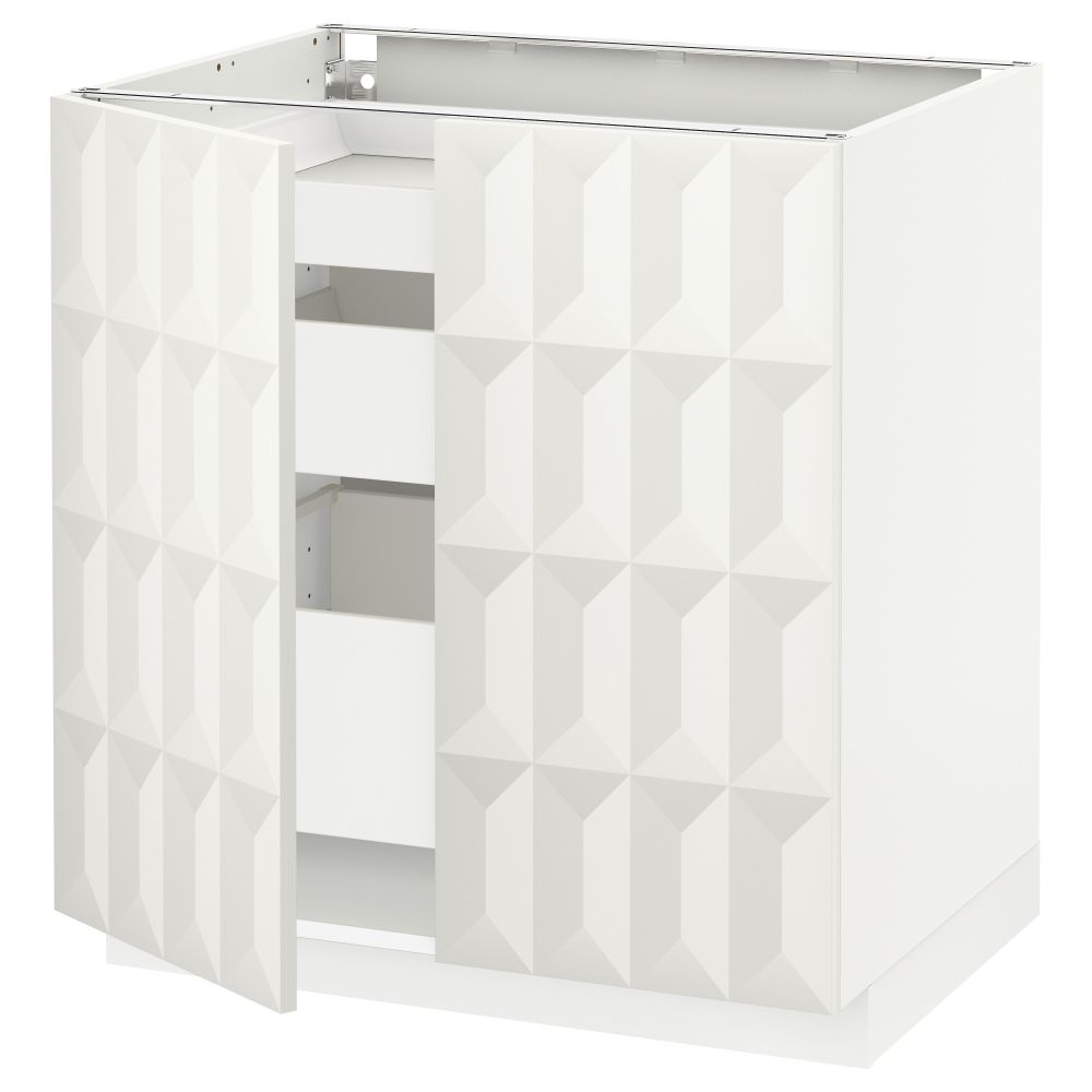 IKEA, вид спереди - схема-чертеж с размерами