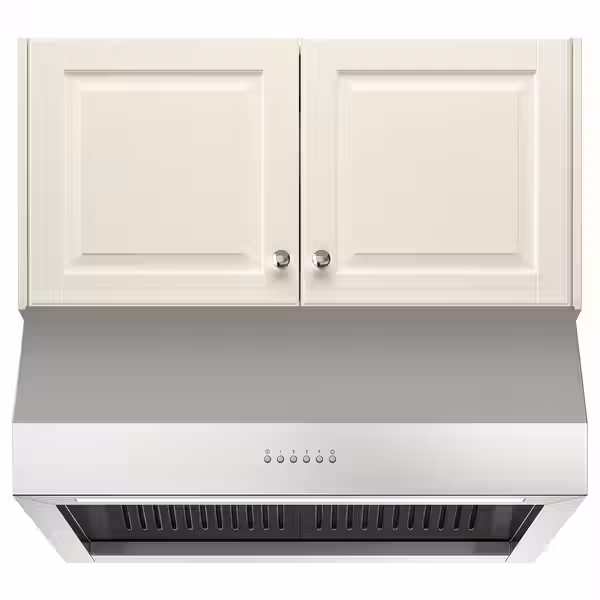 UPPFRISKANDE Вытяжка кухонная стен креп (колпак) - цвет нержавеющей стали 80 см - фото 2