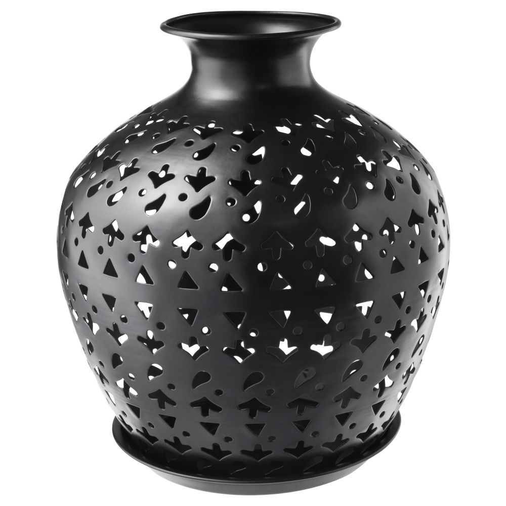 Фонарь для формовой свечи СОММАР 2017, черный (32 см) - фото 1