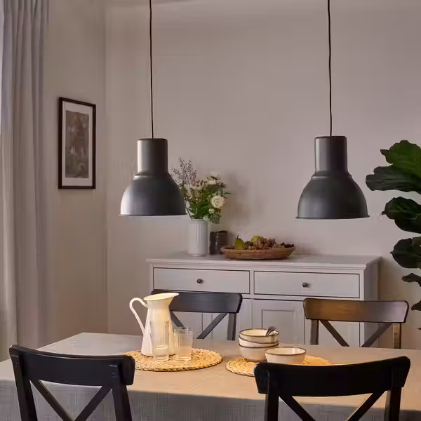 HEKTAR Подвесной светильник - темно-серый 22 см - фото 3