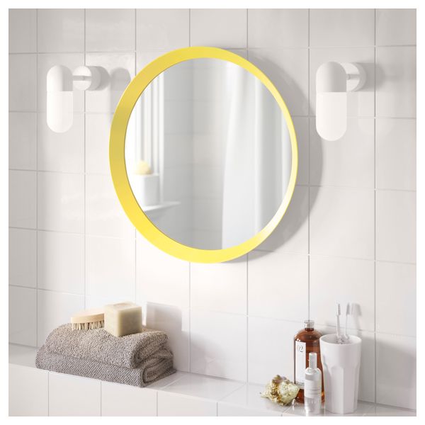 Зеркало ЛАНГЕСУНД, желтый (50 см) - фото 2