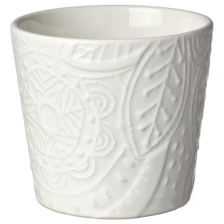 Кашпо, белый, 9 см IKEA ВИНТЕРФЕСТ 204.328.71