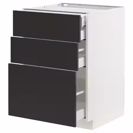 METOD / MAXIMERA Нплн шк 3 фасада/2низ/1срд/1выс ящ