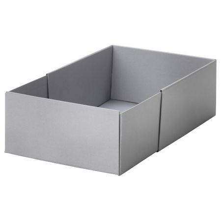 Раздвижная коробка ХИФС, серый (25-40x22 см)