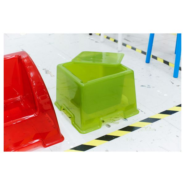 Стол детский ИКЕА ПС 2012, зеленый (37x37 см) - схема-чертеж с размерами