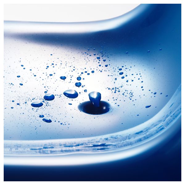 Садовое легкое кресло ИКЕА ПС ВОГЭ, темно-синий - схема-чертеж с размерами