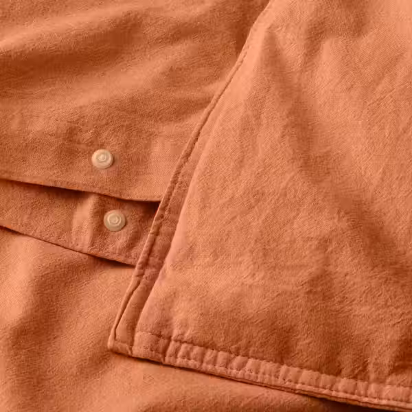 ÄNGSLILJA Пододеяльник и наволочка - красно-коричневый 150x200/50x60 см - фото 5