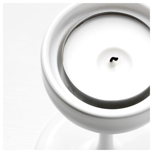 Набор подсвечников, 3 штуки БЛОМСТЭР, белый - фото 3