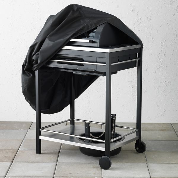 Чехол для гриля, черный 72x52 см IKEA ТОСТЕРО 403.762.56 - схема-чертеж с размерами