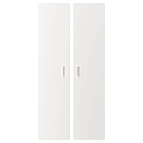 Дверь, белый 60x128 см 2 шт IKEA ФРИТИДС 103.867.56 - фото 1