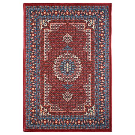 Придверный коврик, красный/синий 60x90 см IKEA SKIVHOLME СКИВХОЛЬМЕ 204.721.26