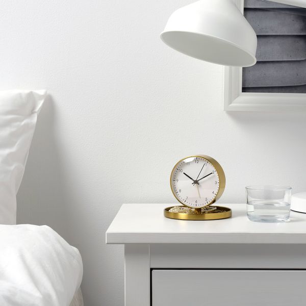 Будильник, желтая медь 13 см IKEA GÄNGA ГЭНГА 603.982.95 - фото 5