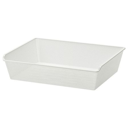 KOMPLEMENT Сетчатая корзина - белый 75x58 см
