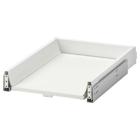 Низкий ящик с нажимным механизмом, белый 40x60 см IKEA EXCEPTIONELL ЭКСЕПТИОНЕЛЛЬ 704.478.65