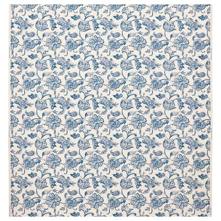 Ткань, неокрашенный/синий 150 см IKEA JUNIMAGNOLIA ЮНИМАГНОЛИЯ 204.992.20