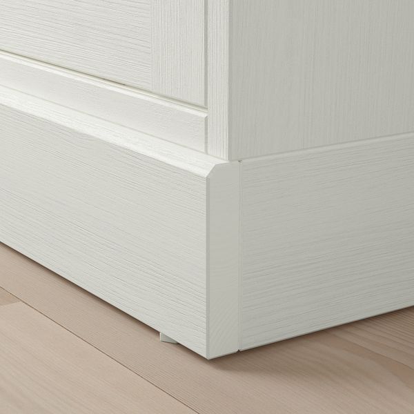 Шкаф-витрина с цоколем, 121x37x134 cm IKEA HAVSTA ХАВСТА 792.751.19 - фото 8