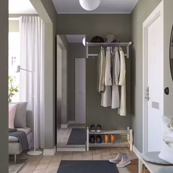 PAX / ÅHEIM Гардероб, комбинация - схема-чертеж с размерами