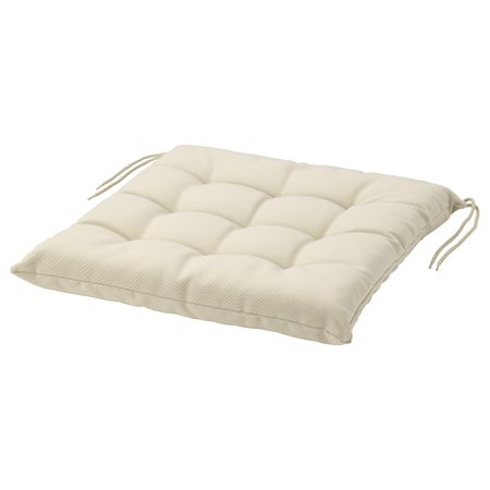Подушка на садовый стул, бежевый 44x44 см IKEA ХОЛЛО 504.222.48