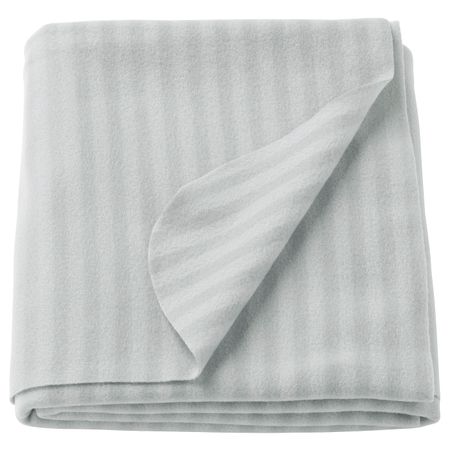 Плед, серый 120x160 см IKEA VITMOSSA ВИТМУССА 803.699.23