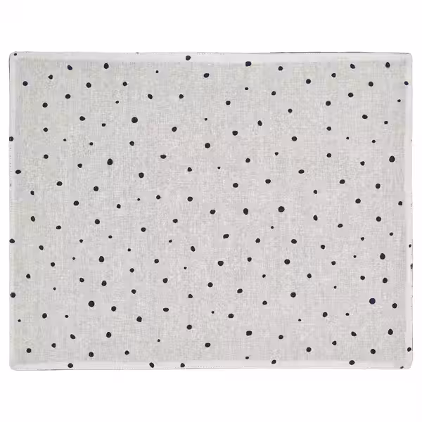 NISSÖGA Салфетка под приборы - белый/темно-синий 45x35 см - фото 1