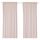 Гардины, 1 пара, розовый, 145x300 см IKEA ХАННАЛИЛЛ 404.108.87
