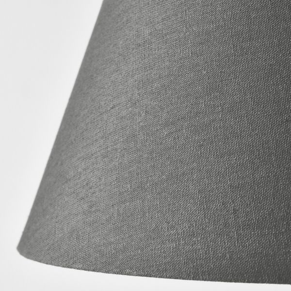 Абажур, серый, 27 см IKEA ОЛЬСТА 503.606.55 - схема-чертеж с размерами