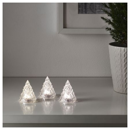 Декоративная подсветка, светодиоды ВИНТЕР 2017, с батарейным питанием (6 см)