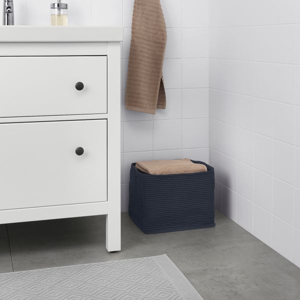 Корзина, синий 35x26x26 см IKEA NORDRANA НОРДРЭНА 604.206.54 - фото 3