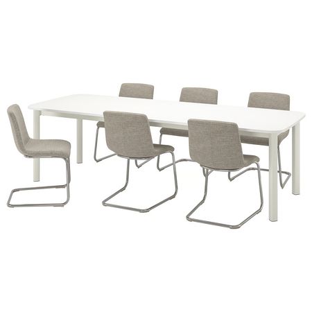 STRANDTORP / LUSTEBO Стол и 6 стульев