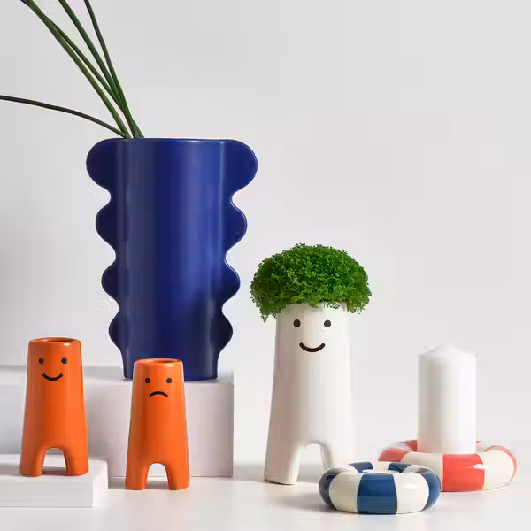 FRÖVÄXT ФРЁВЭКСТ Ваза - белый 20 см - фото 6