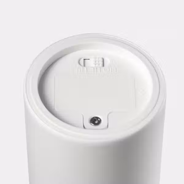 SMÅLOM LED свеча - с батарейным питанием белый 14 см - схема-чертеж с размерами