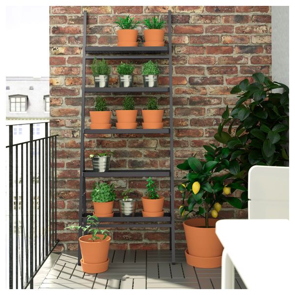 Пьедестал для цветов СЭЛЛАДСКОЛЬ, для сада, серый (173 см) - фото 2