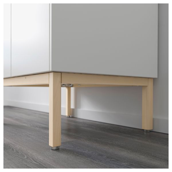 Каркас с ножками СКОРАЛИД, береза (80x60x28 см) - схема-чертеж с размерами