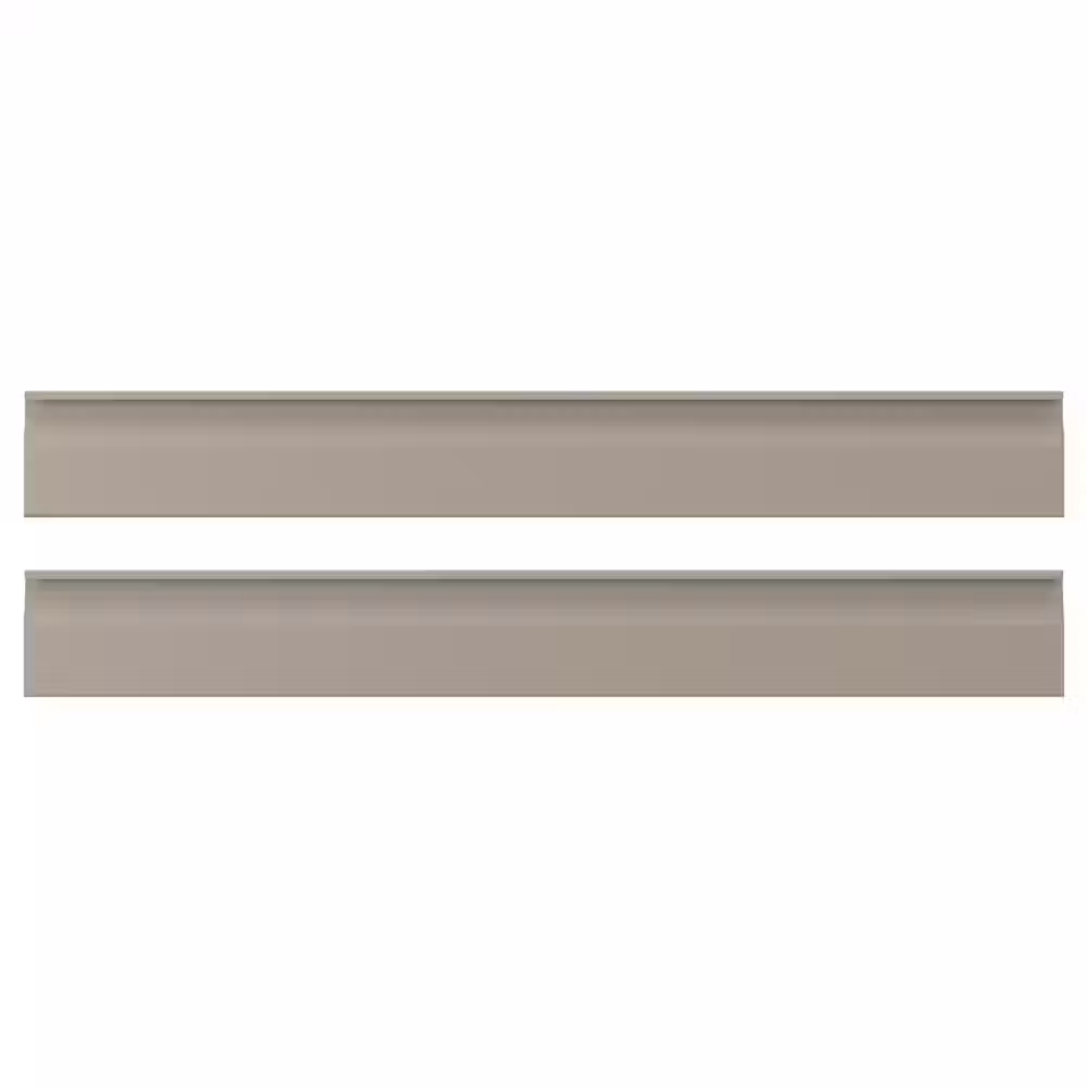 UPPLÖV Фронтальная панель ящика - матовая поверхность темно-бежевый 80x10 см - фото 1