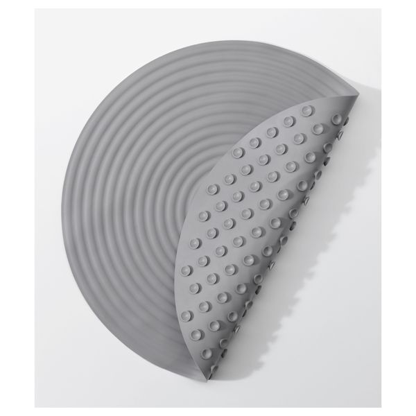 Коврик для душа ДОППА, темно-серый (46 см) - схема-чертеж с размерами