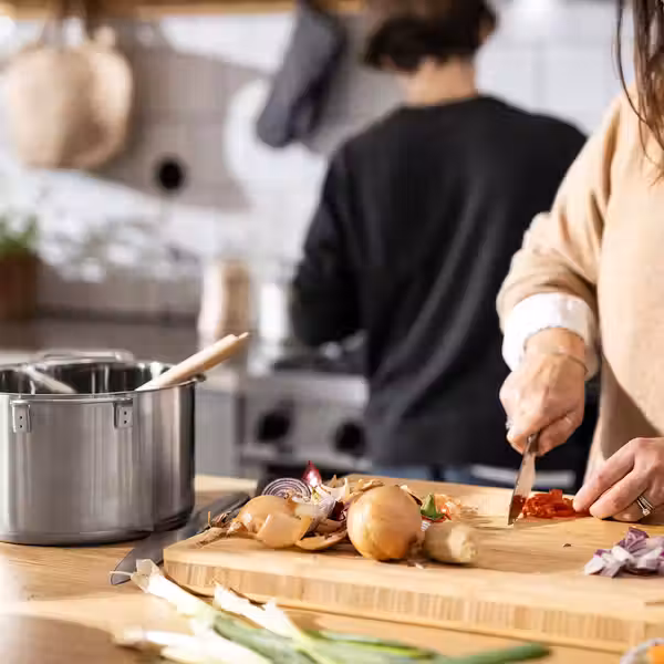 HEMKOMST ХЕМКОМСТ Кастрюля с крышкой - нержавеющ сталь/стекло 5 л - фото 2