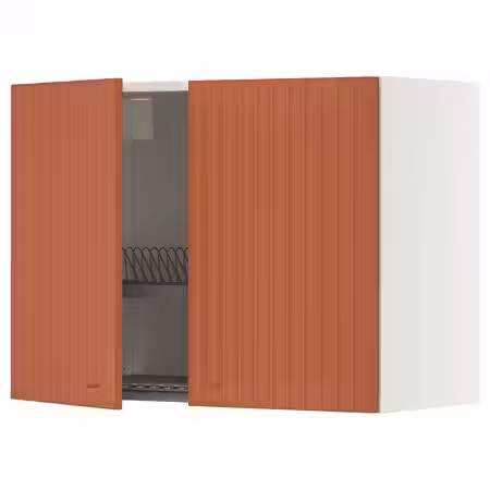 METOD Навесной шкаф с сушилкой/2дверцы