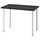 Письменный стол, черно-коричневый/белый 100x60 см IKEA LINNMON ЛИННМОН / ADILS АДИЛЬС 494.163.66
