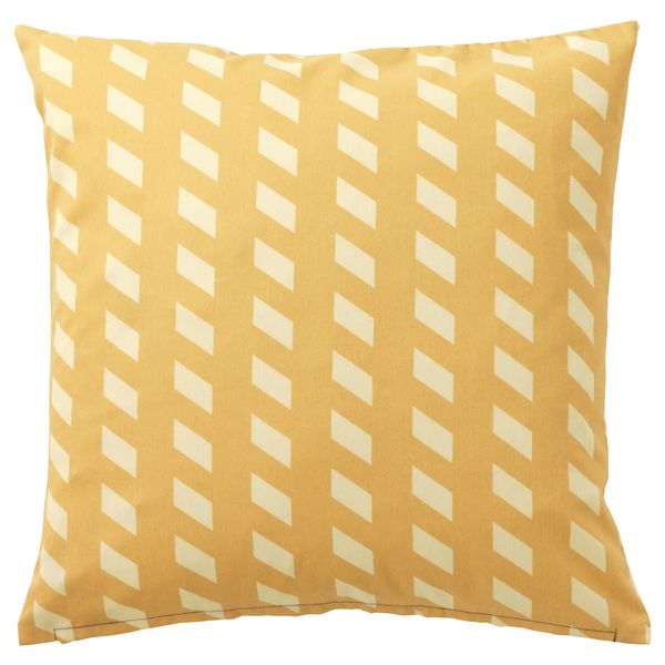Чехол на подушку КЛИППОРТ, желтый, черный (50x50 см) - фото 2