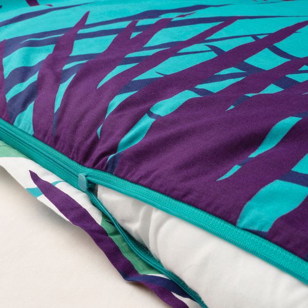 Пододеяльник и наволочка, под плитку/бирюзовый 150x200/50x70 см IKEA GRACIÖS ГРАСИОС 104.624.44 - фото 5