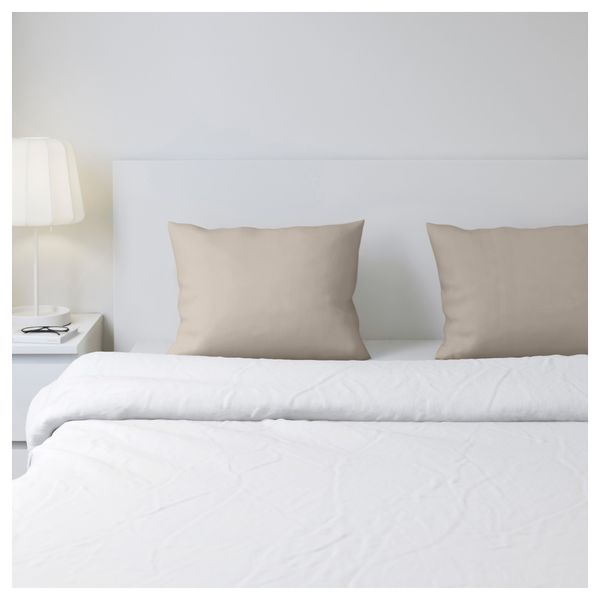 Наволочка ДВАЛА, бежевый (50x70 см) - схема-чертеж с размерами