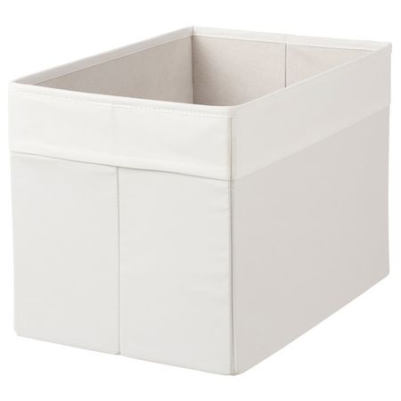 DRÖNA Коробка - белый 25x35x25 см