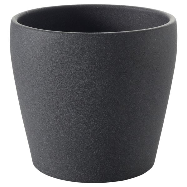 Кашпо, 10 см, темно-серый IKEA PERSILLADE ПЕРСИЛЛАДЕ 203.157.25 - фото 1
