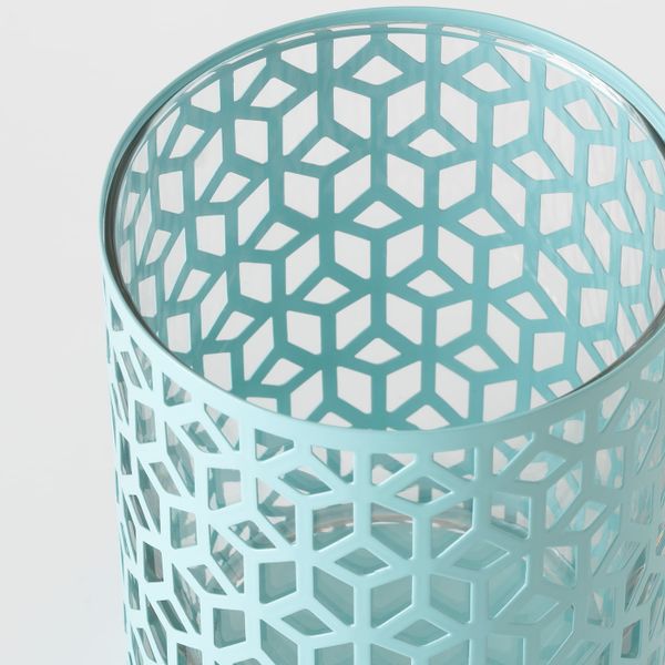 Подсвечник, светлая бирюза 15.5 см IKEA ASKLÖNN АСКЛЁНН 005.185.78 - фото 2