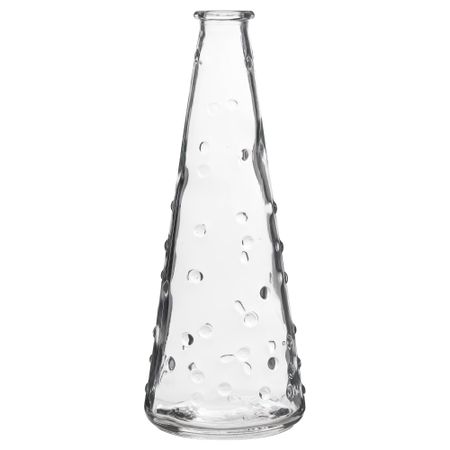 Ваза СНЭРТИГ, прозрачное стекло (18 см)