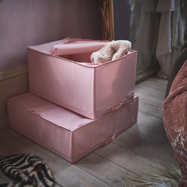 Сумка для хранения, розовый 34x51x28 см IKEA СТУК 904.172.21 - фото 3