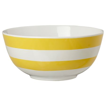 Миска сервировочная ШЭКК, белый, желтый (22 см)